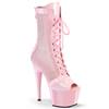 Pleaser - ADORE1048RSNT Platform Boots - Pink Product image